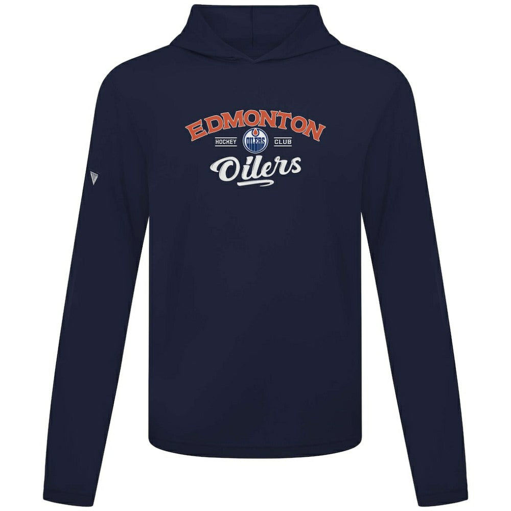 Edmonton Oilers - Levelwear Anthem Ice Wall Pullover Hoodie Navy