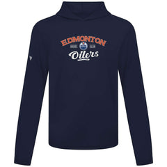 Edmonton Oilers - Levelwear Anthem Ice Wall Pullover Hoodie Navy