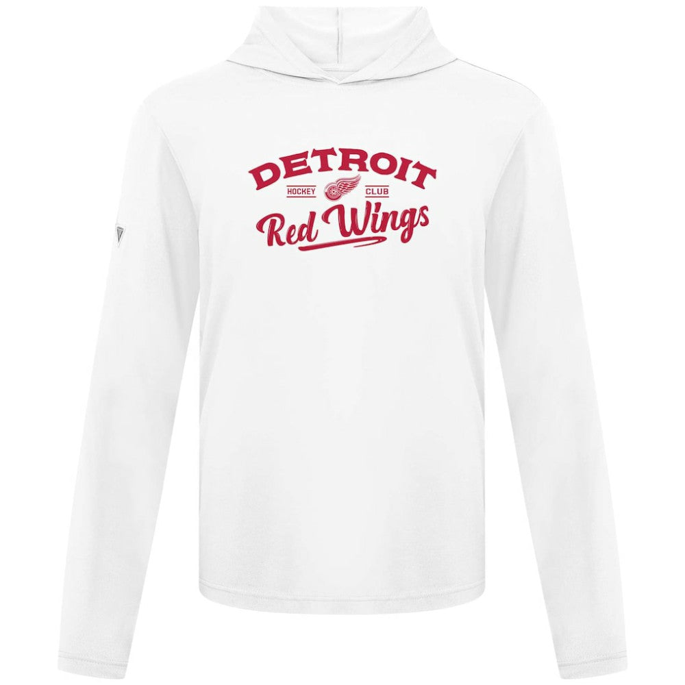 Detroit Red Wings - Levelwear Anthem Ice Wall Pullover Hoodie White
