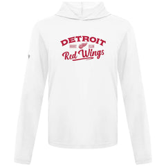 Detroit Red Wings - Levelwear Anthem Ice Wall Pullover Hoodie White