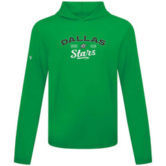 Dallas Stars - Levelwear Anthem Ice Wall Pullover Hoodie Kelly Green