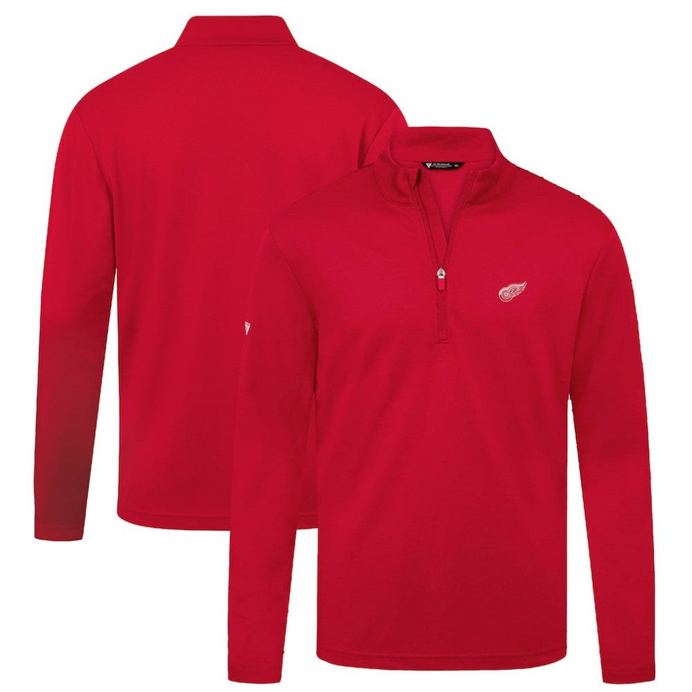 Detroit Red Wings - Levelwear Heron Insignia Core Quarter-Zip Jacket Red