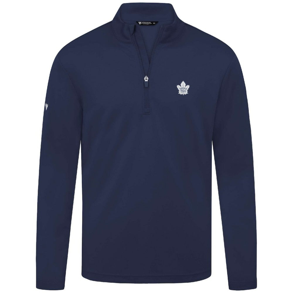 Toronto Maple Leafs - Levelwear Heron Insignia Core Quarter-Zip Jacket Navy