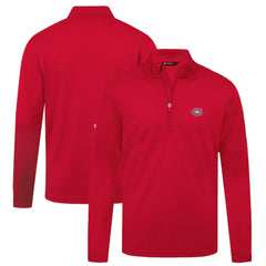 Montreal Canadiens - Levelwear Heron Insignia Core Quarter-Zip Jacket Red