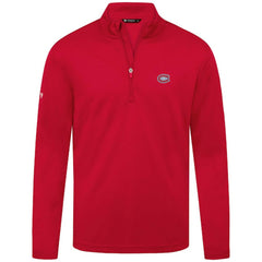 Montreal Canadiens - Levelwear Heron Insignia Core Quarter-Zip Jacket Red
