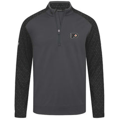 Philadelphia Flyers - Levelwear Aztec Insignia Core Quarter-Zip Pullover Top Charcoal
