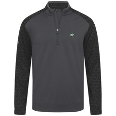 Dallas Stars - Levelwear Aztec Insignia Core Quarter-Zip Pullover Top Charcoal