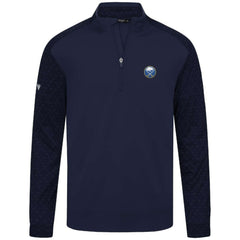 Buffalo Sabres - Levelwear Aztec Insignia Core Quarter-Zip Pullover Top Navy