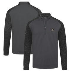 Anaheim Ducks - Levelwear Aztec Insignia Core Quarter-Zip Pullover Top Charcoal