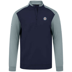 Winnipeg Jets - Levelwear Bayou Insignia Core Quarter-Zip Pullover Top Navy
