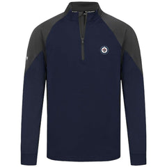 Winnipeg Jets - Levelwear Cadet Insignia Core Quarter-Zip Pullover Top Navy