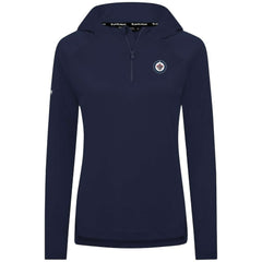 Winnipeg Jets - Levelwear Women's Raven Insignia Core Quarter-Zip Jacket Navy