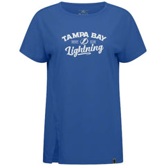 Tampa Bay Lightning - Levelwear Women's Influx Ice Wall T-Shirt Blue