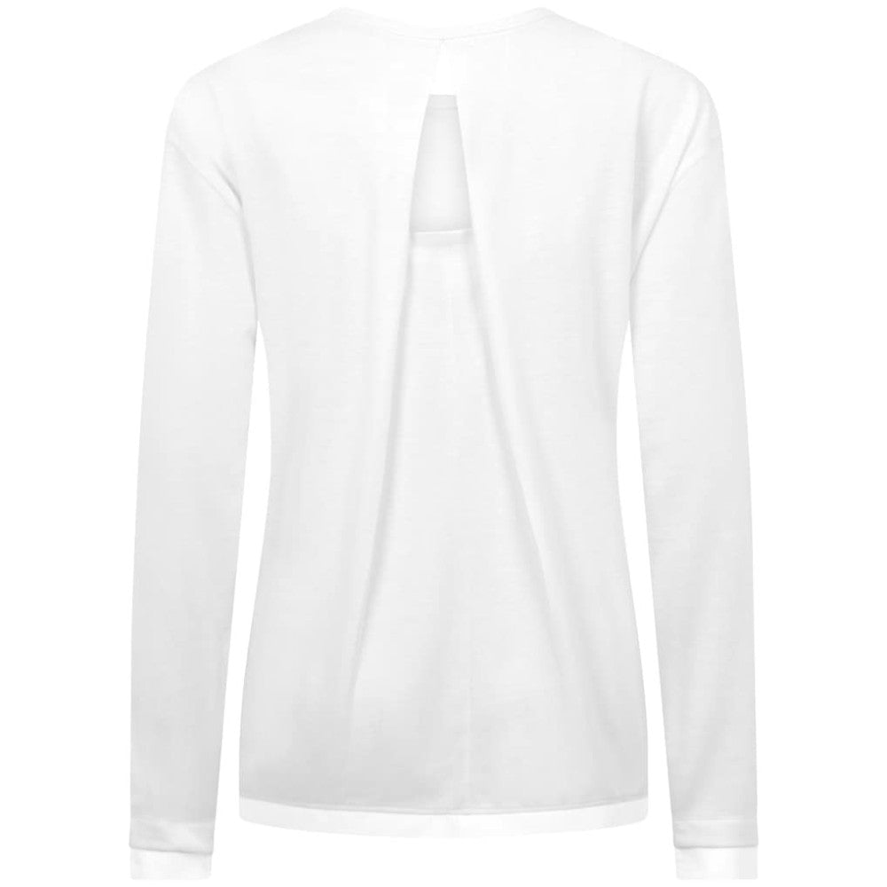 Florida Panthers - Levelwear Women's Sequoia Primary Logo Long Sleeve T-Shirt White