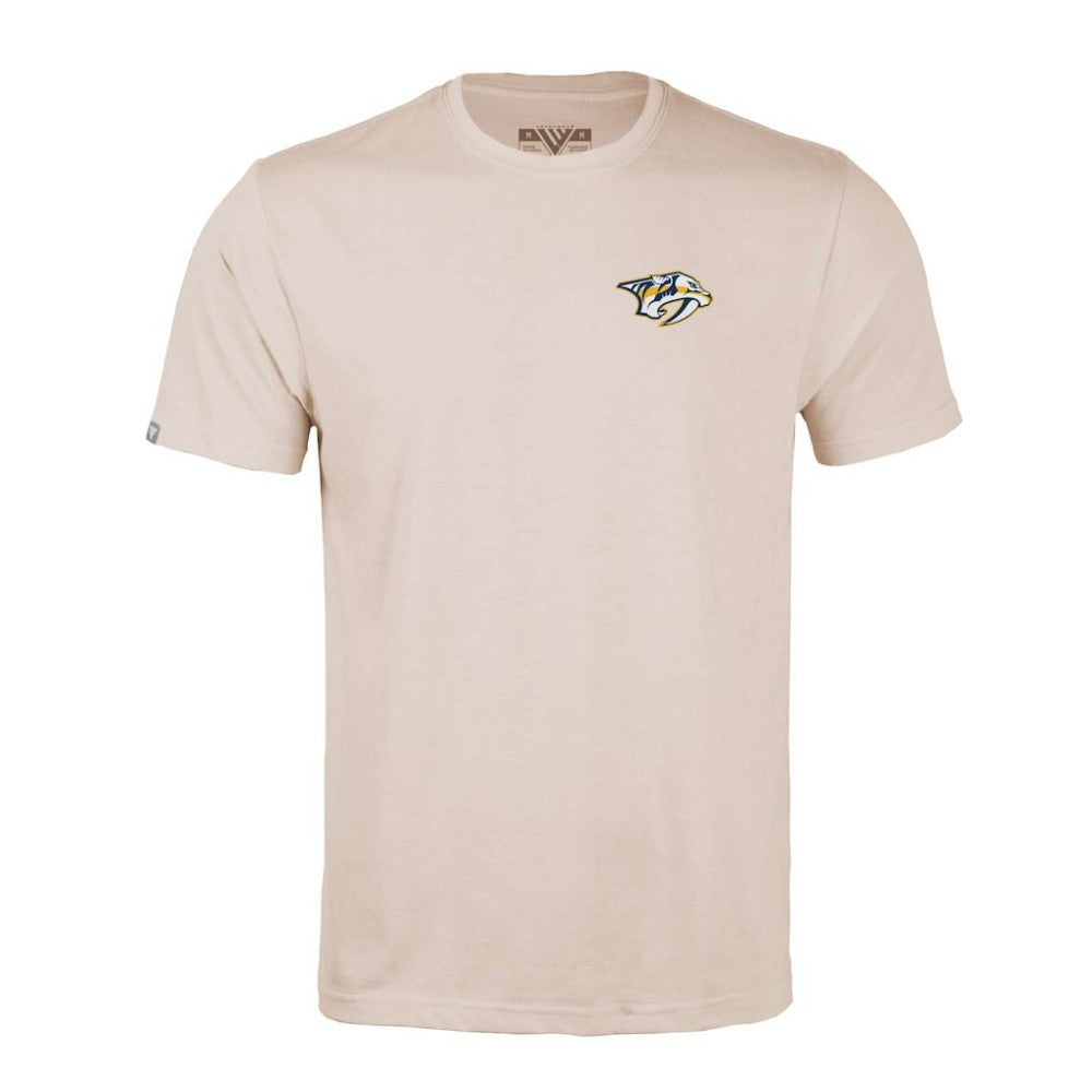 Nashville Predators - Levelwear Richmond Stained Glass T-Shirt Khaki