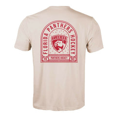 Florida Panthers - Levelwear Richmond Stained Glass T-Shirt Khaki