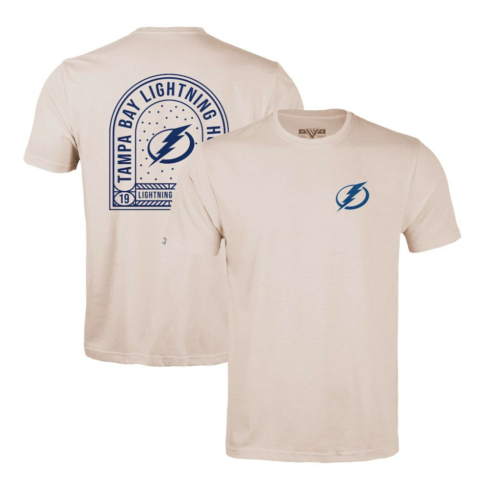 Tampa Bay Lightning - Levelwear Richmond Stained Glass T-Shirt Khaki