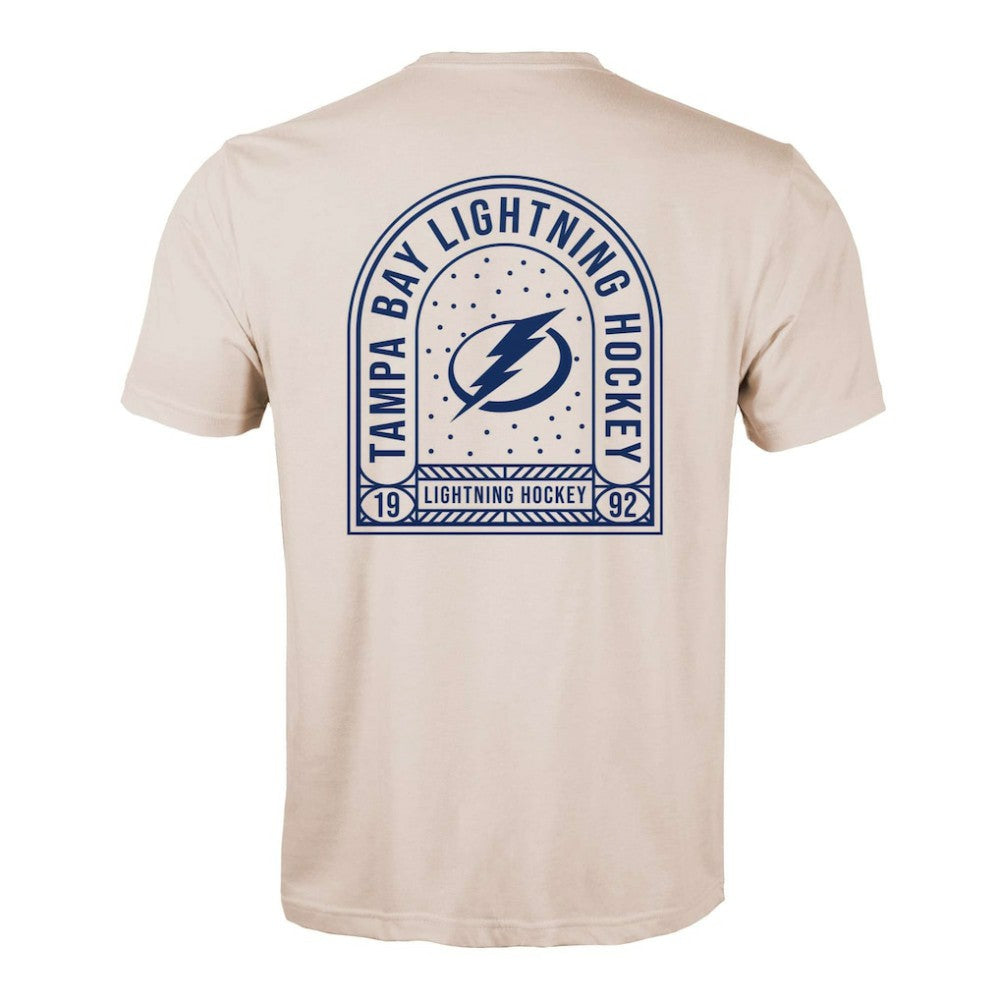 Tampa Bay Lightning - Levelwear Richmond Stained Glass T-Shirt Khaki