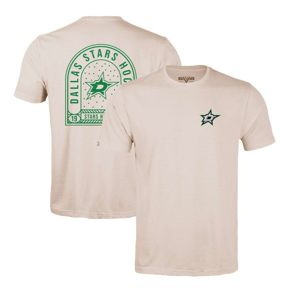 Dallas Stars - Levelwear Richmond Stained Glass T-Shirt Khaki