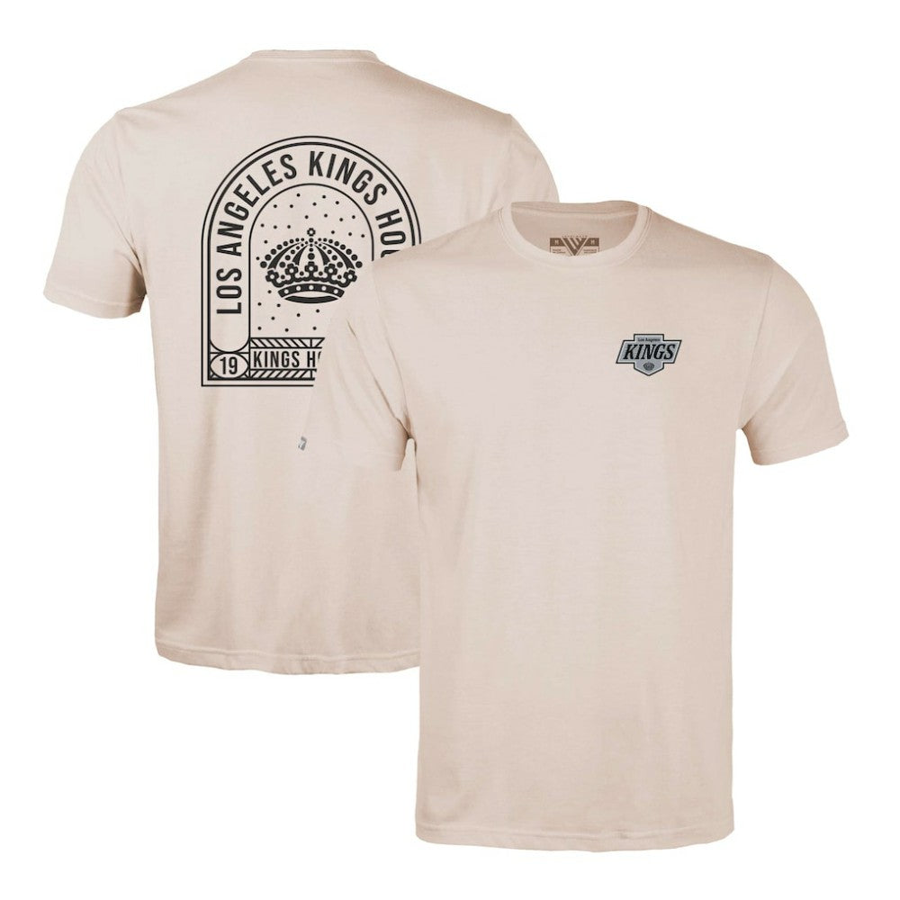 Los Angeles Kings - Levelwear Richmond Stained Glass T-Shirt Khaki