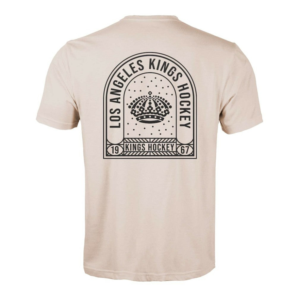 Los Angeles Kings - Levelwear Richmond Stained Glass T-Shirt Khaki