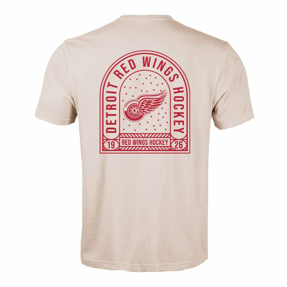 Detroit Red Wings - Levelwear Richmond Stained Glass T-Shirt Khaki