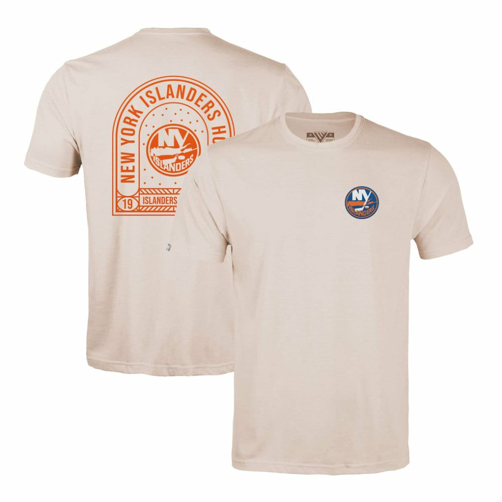 New York Islanders - Levelwear Richmond Stained Glass T-Shirt Khaki