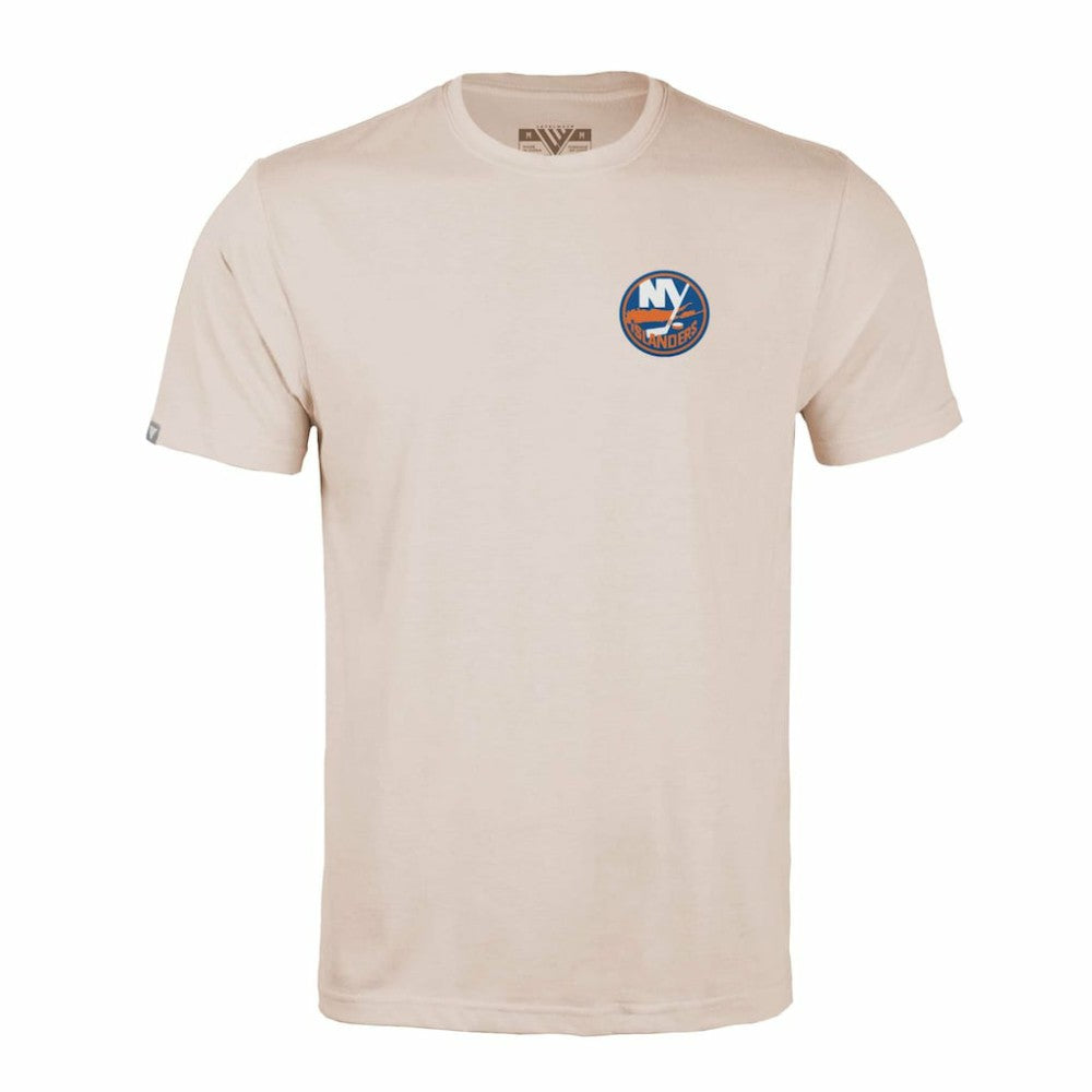 New York Islanders - Levelwear Richmond Stained Glass T-Shirt Khaki
