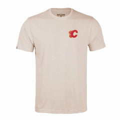 Calgary Flames - Levelwear Richmond Stained Glass T-Shirt Khaki