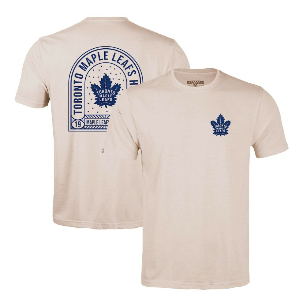 Toronto Maple Leafs - Levelwear Richmond Stained Glass T-Shirt Khaki