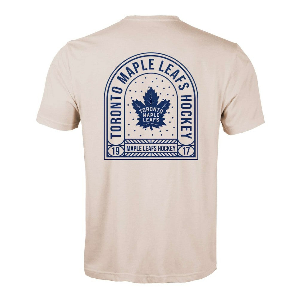 Toronto Maple Leafs - Levelwear Richmond Stained Glass T-Shirt Khaki
