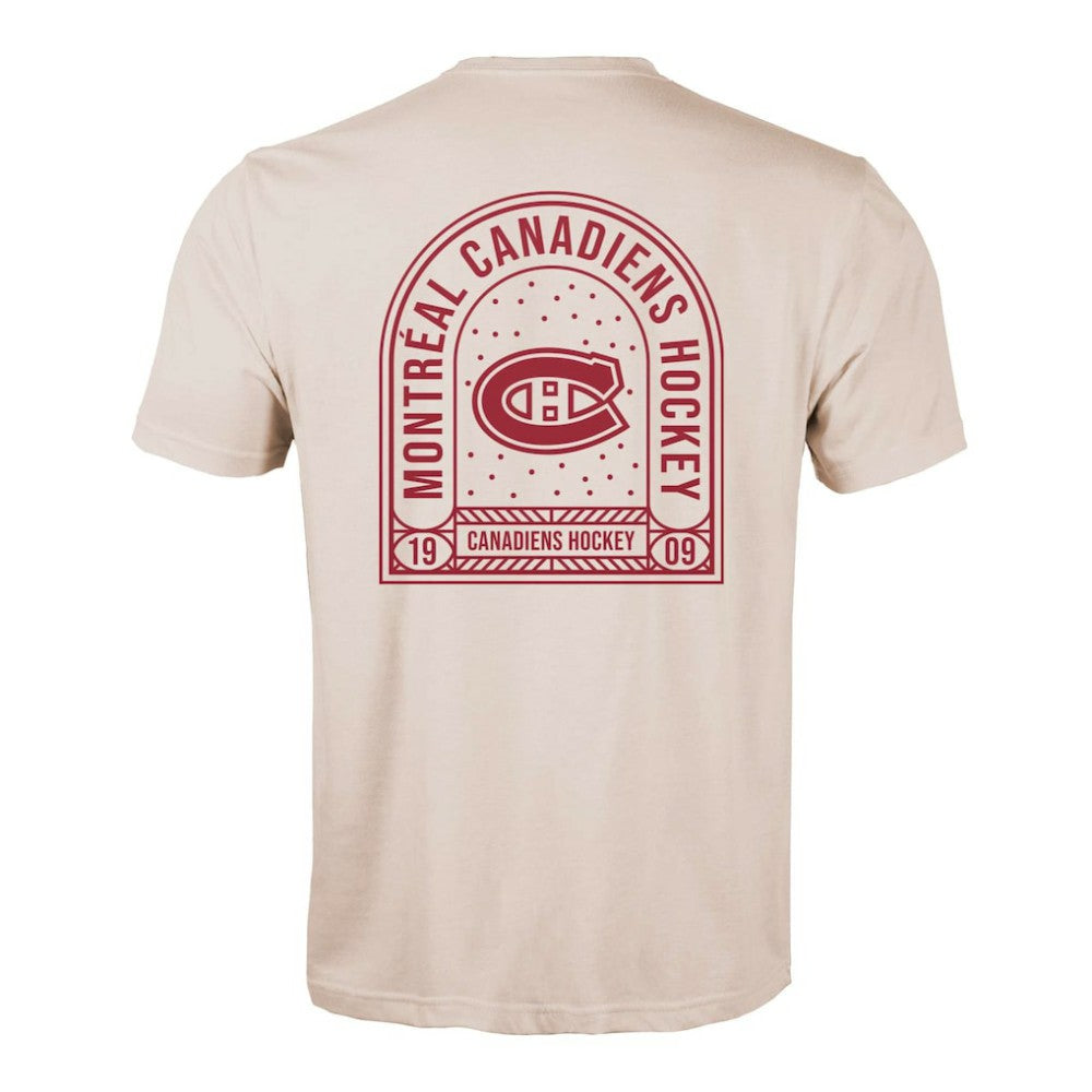 Montreal Canadiens - Levelwear Richmond Stained Glass T-Shirt Khaki