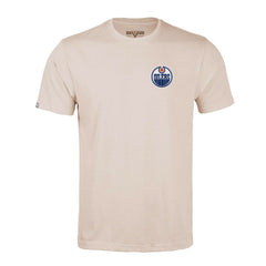 Edmonton Oilers - Levelwear Richmond Stained Glass T-Shirt Khaki