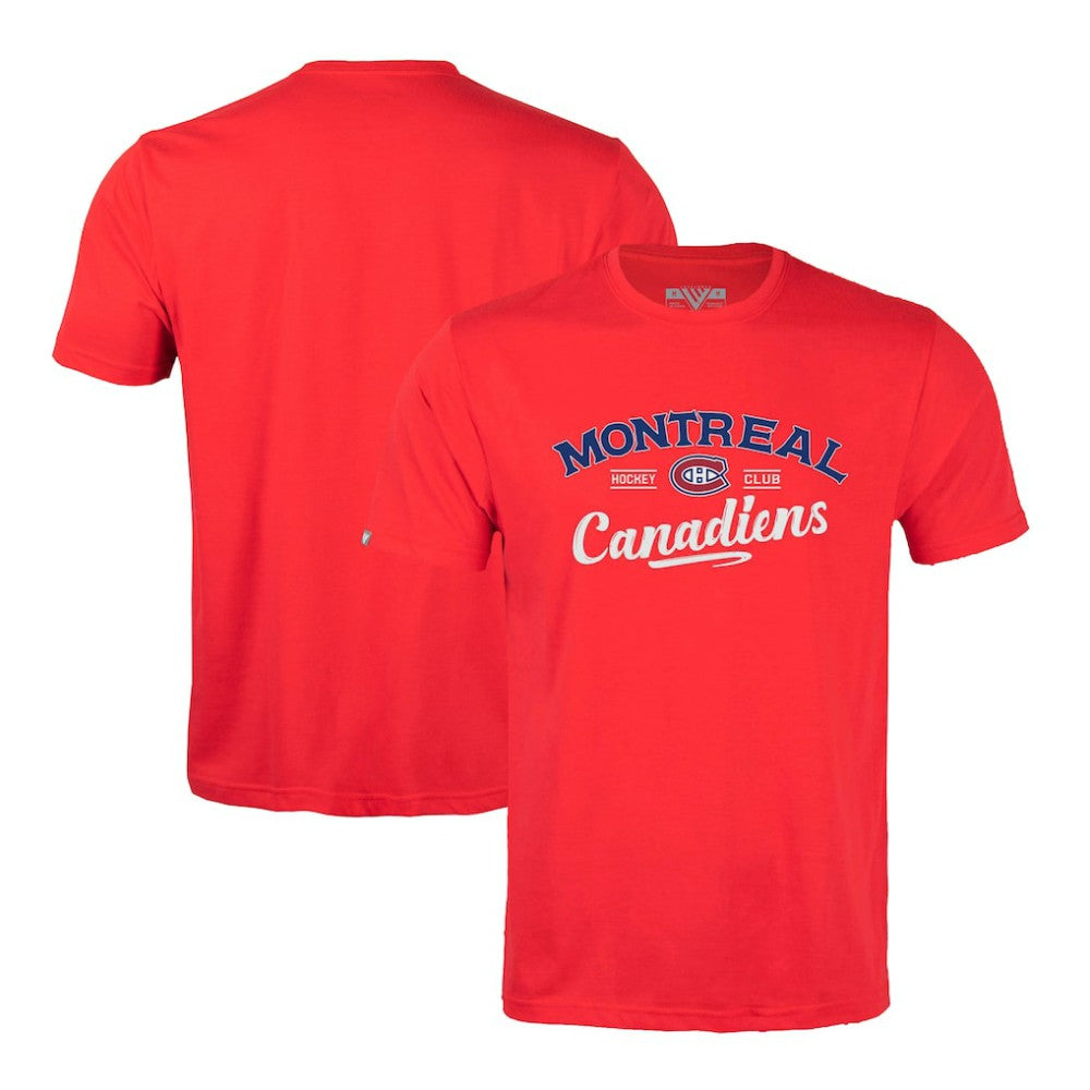 Montreal Canadiens - Levelwear Richmond Ice Wall T-Shirt Red