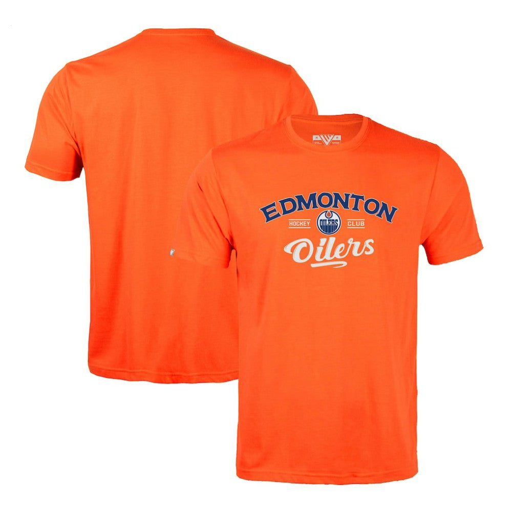 Edmonton Oilers - Levelwear Richmond Ice Wall T-Shirt Orange
