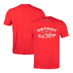 Detroit Red Wings - Levelwear Richmond Ice Wall T-Shirt Red
