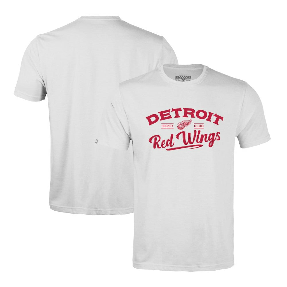 Detroit Red Wings - Levelwear Richmond Ice Wall T-Shirt White