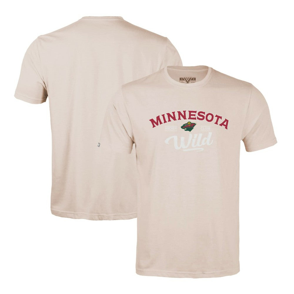 Minnesota Wild - Levelwear Richmond Ice Wall T-Shirt Khaki