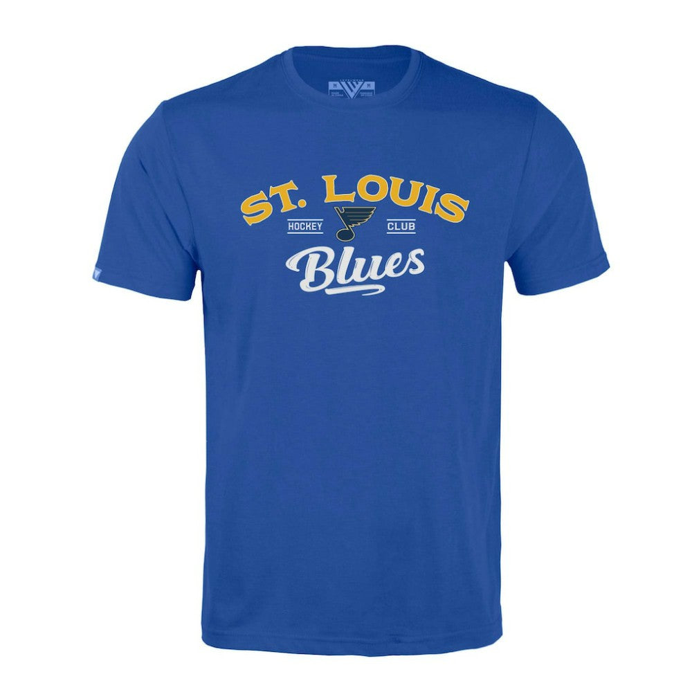 St. Louis Blues - Levelwear Richmond Ice Wall T-Shirt Blue