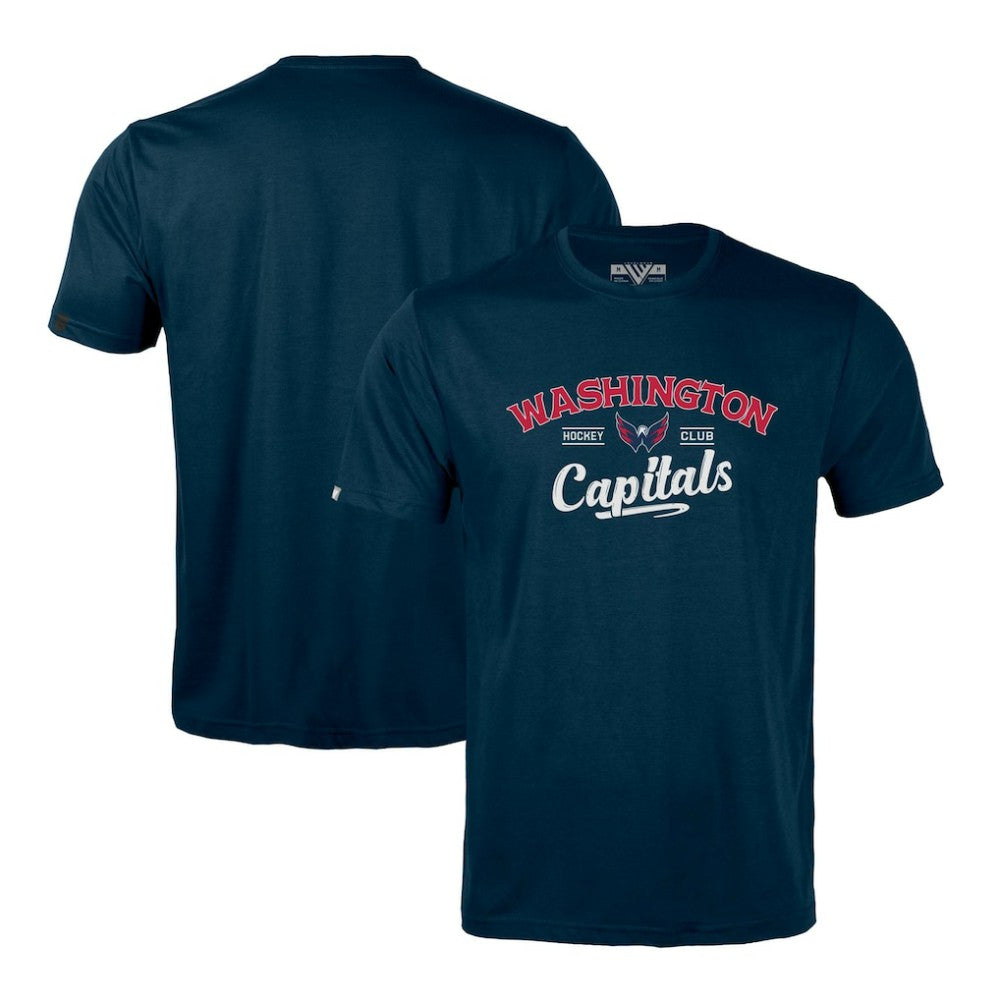 Washington Capitals Levelwear Richmond Ice Wall T-Shirt Navy