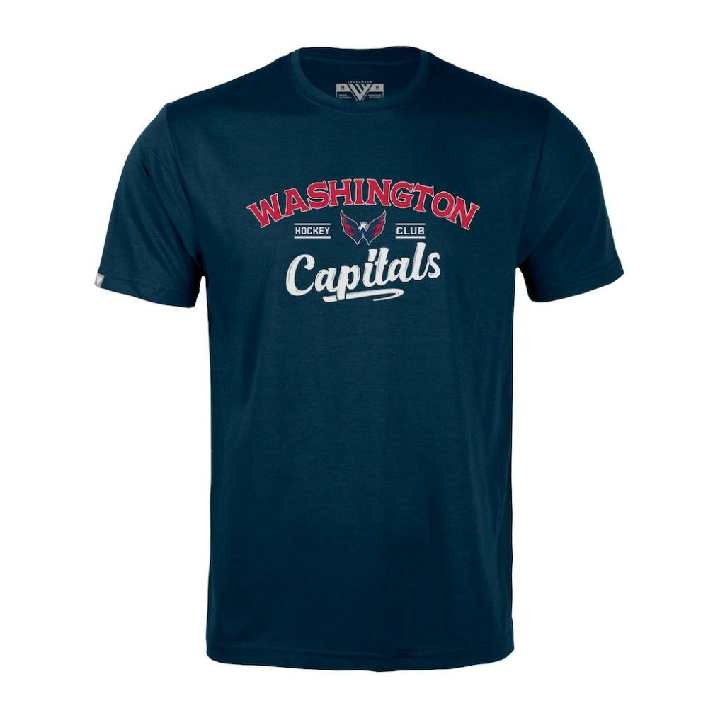 Washington Capitals Levelwear Richmond Ice Wall T-Shirt Navy