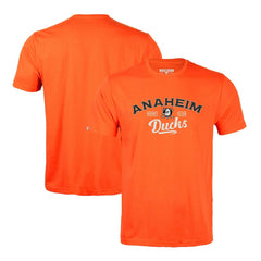 Anaheim Ducks - Levelwear Richmond Ice Wall T-Shirt Orange
