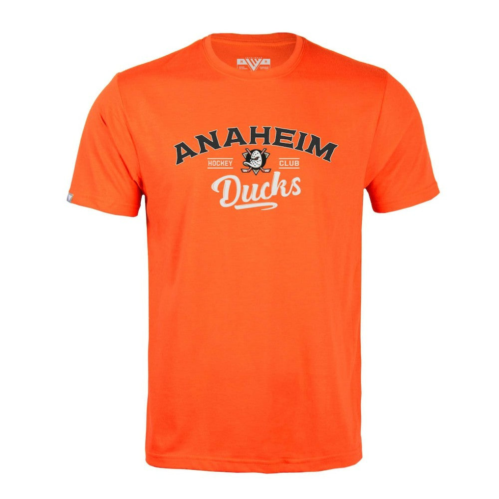 Anaheim Ducks - Levelwear Richmond Ice Wall T-Shirt Orange
