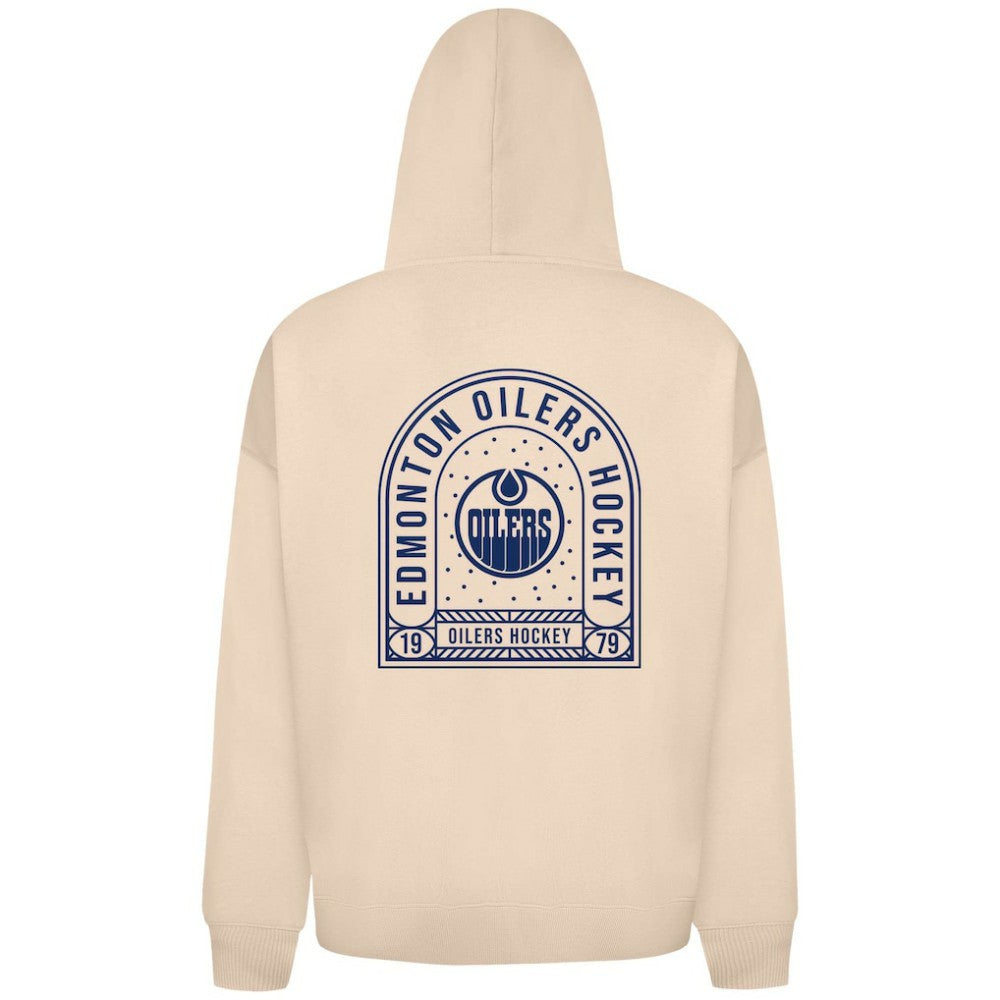 Edmonton Oilers - Levelwear Uphill Stained Glass Full-Zip Hoodie Jacket Khaki