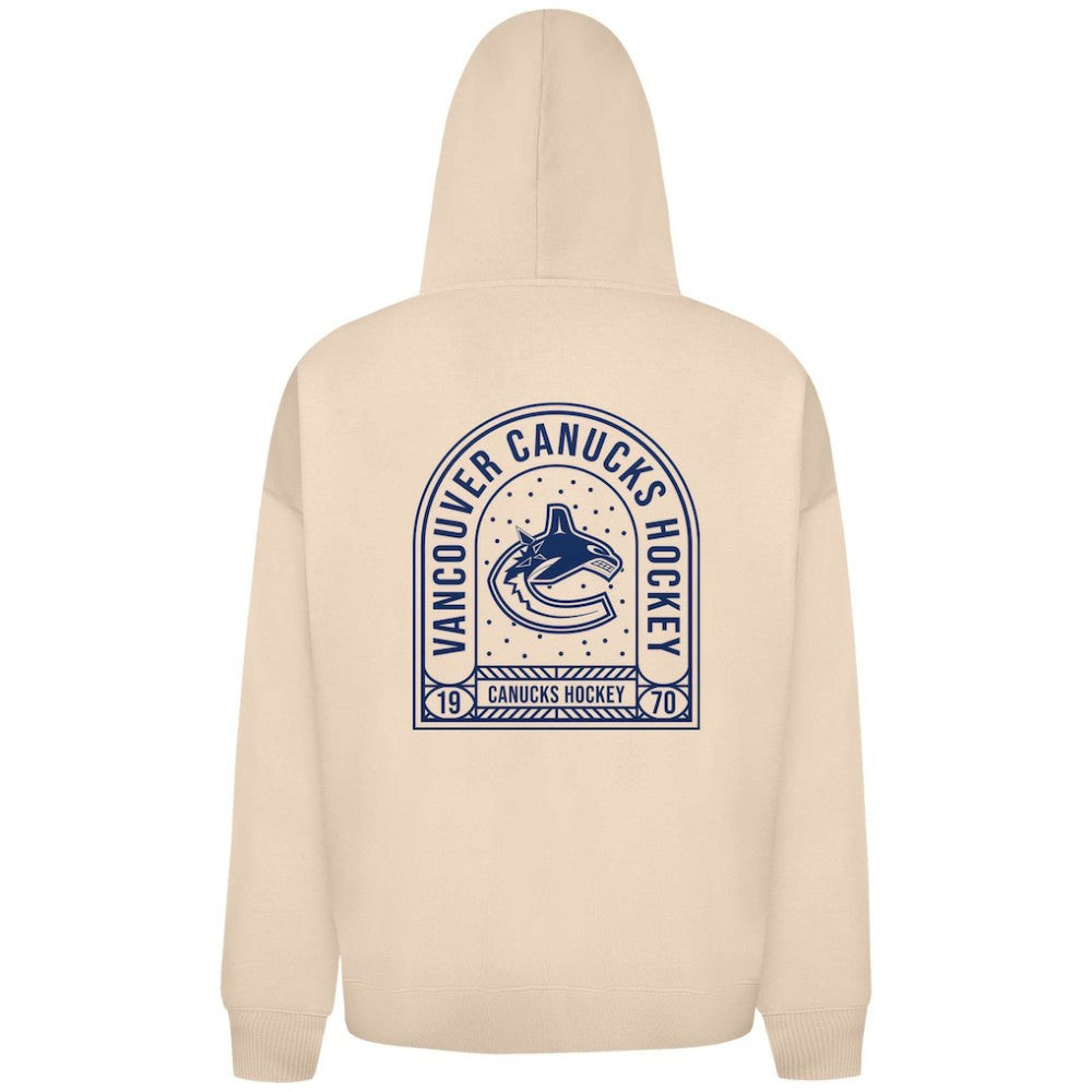 Vancouver Canucks - Levelwear Uphill Stained Glass Full-Zip Hoodie Jacket Khaki