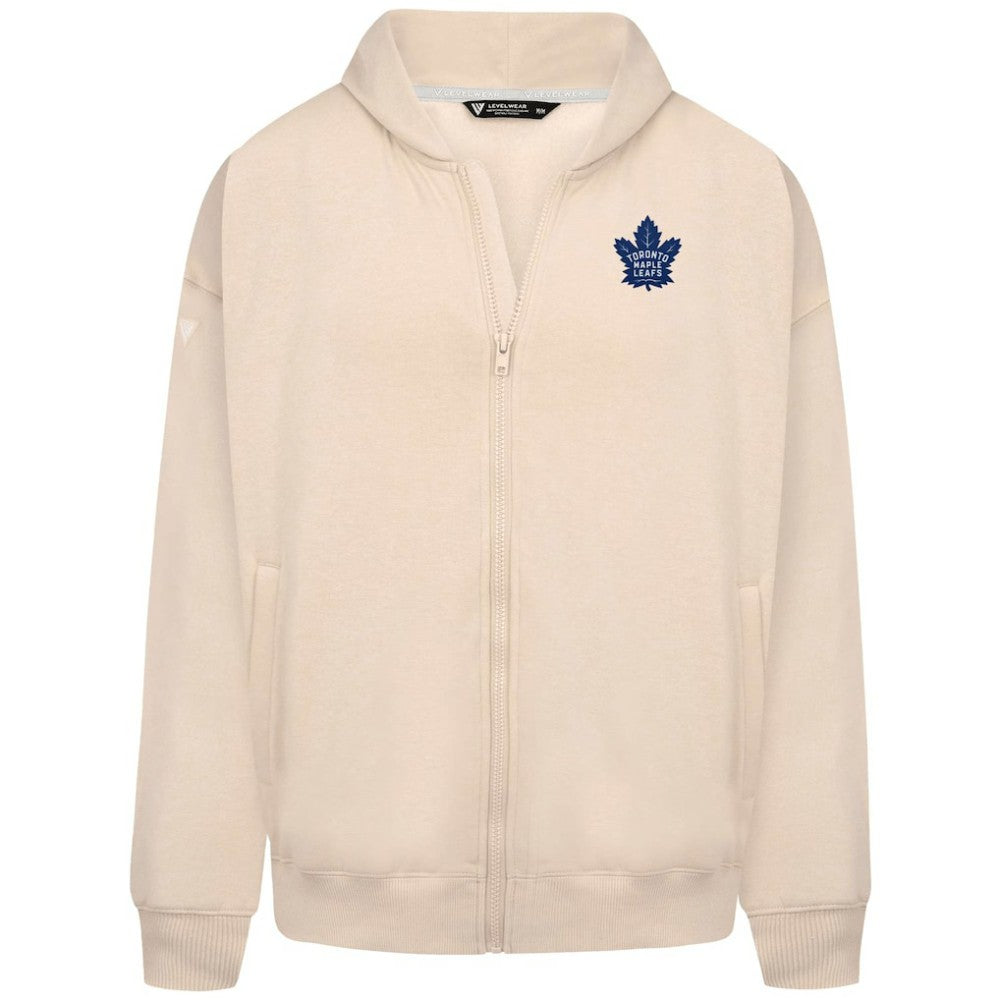 Toronto Maple Leafs - Levelwear Uphill Stained Glass Full-Zip Hoodie Jacket Khaki
