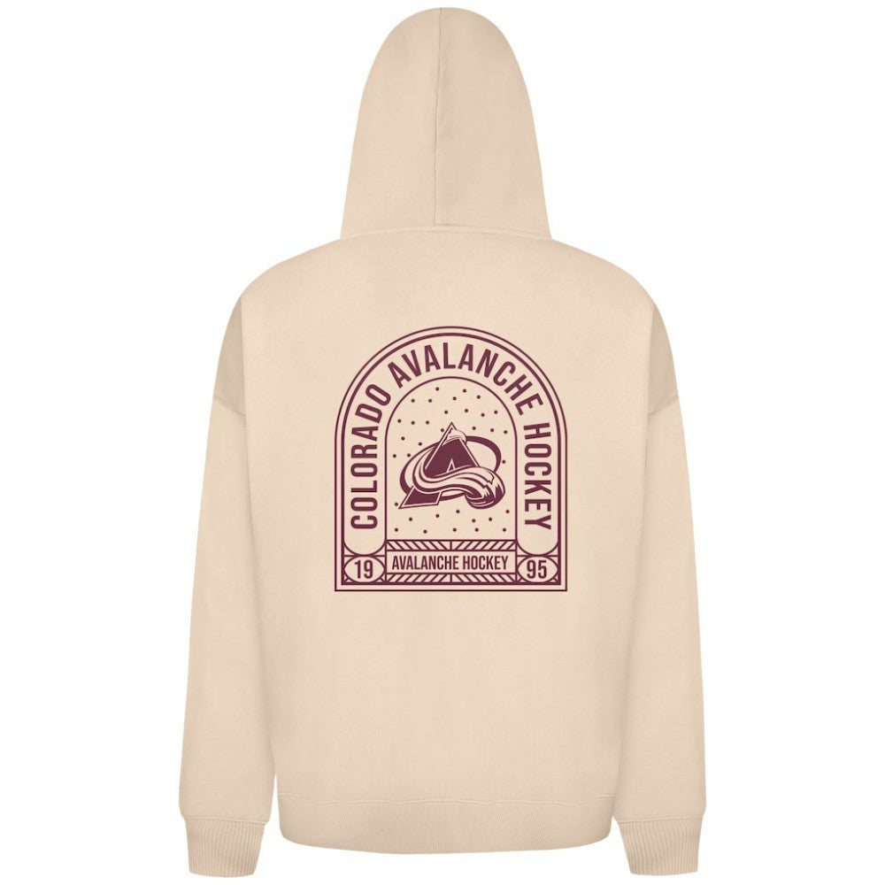 Colorado Avalanche - Levelwear Uphill Stained Glass Full-Zip Hoodie Jacket Khaki