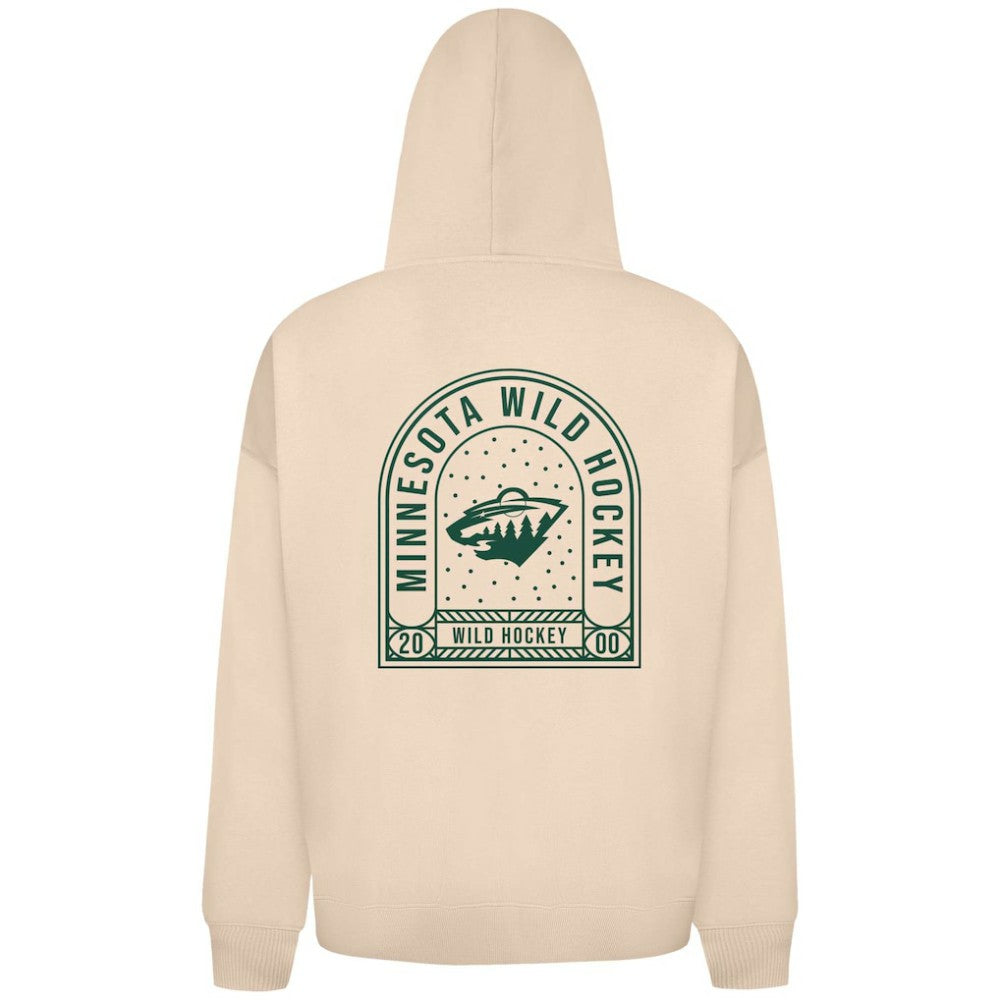 Minnesota Wild - Levelwear Uphill Stained Glass Full-Zip Hoodie Jacket Khaki