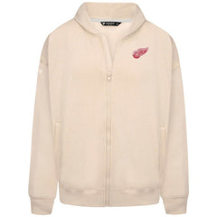 Detroit Red Wings - Levelwear Uphill Stained Glass Full-Zip Hoodie Jacket Khaki