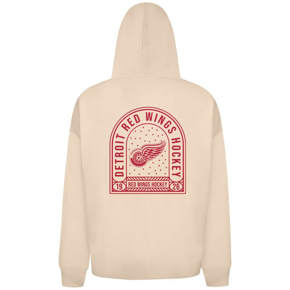 Detroit Red Wings - Levelwear Uphill Stained Glass Full-Zip Hoodie Jacket Khaki